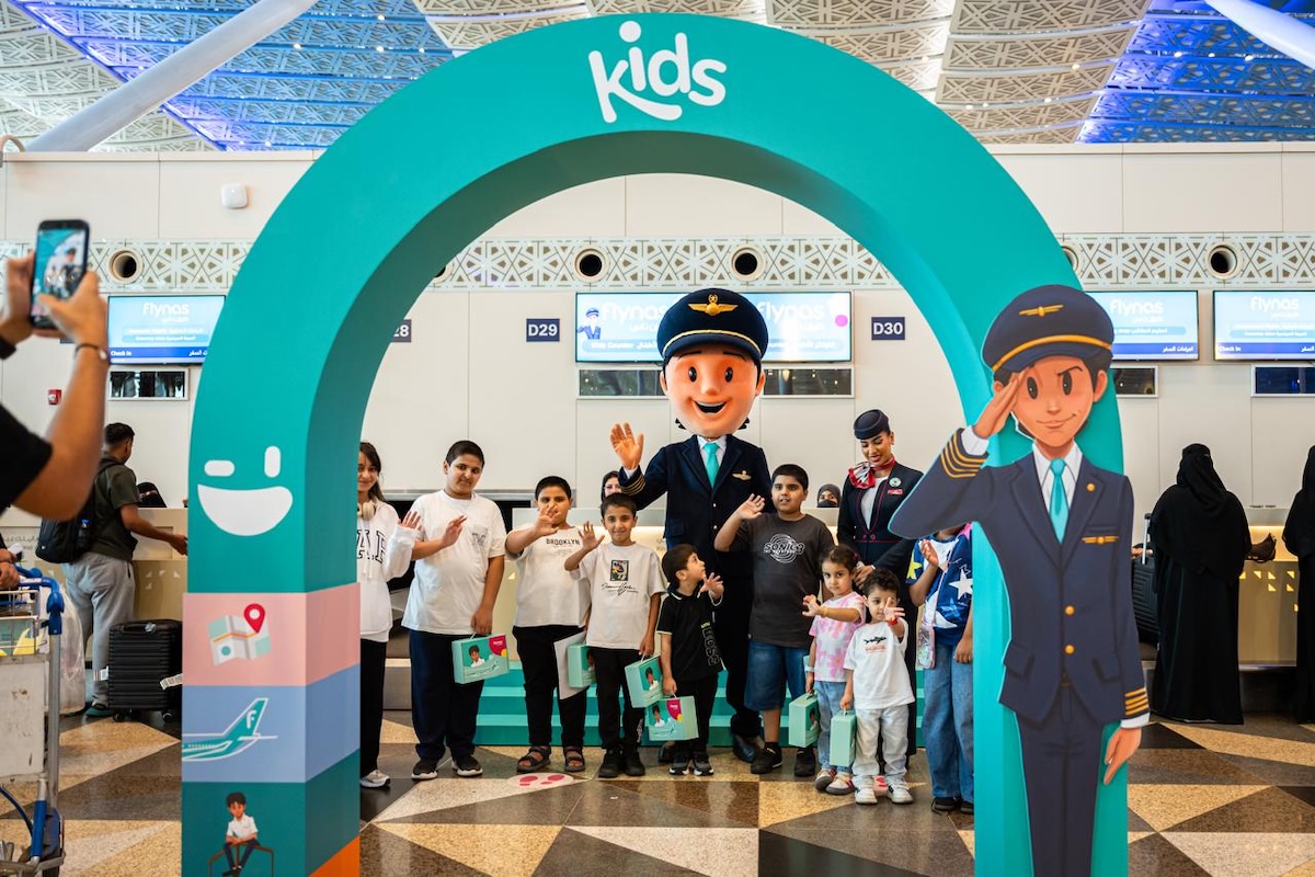 flynas Launches Kingdom’s First Dedicated ‘Kids & Family’ Check-in Counters at Jeddah Airport