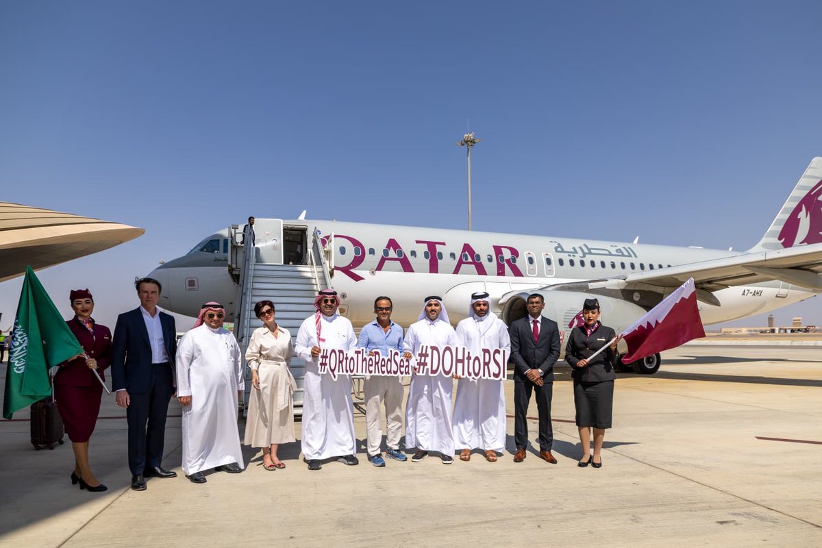 Qatar Airways Launches New Route to Saudi Arabia’s Red Sea International Airport