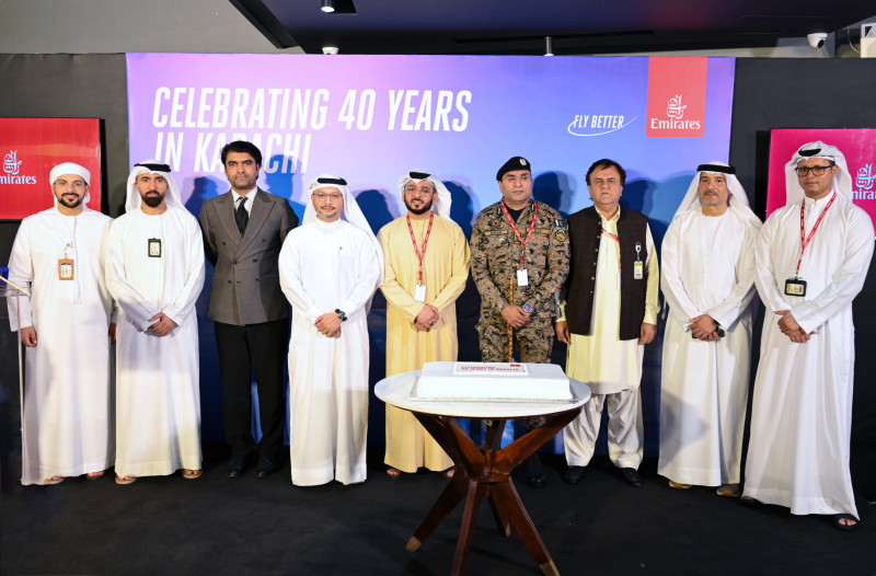Emirates Celebrates 40 Years with Special Karachi Event
