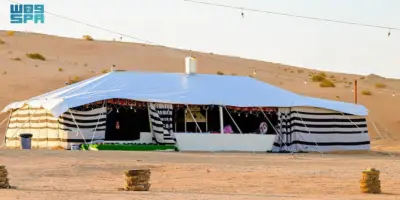 Bedouin tents bring warmth and heritage to winter nights