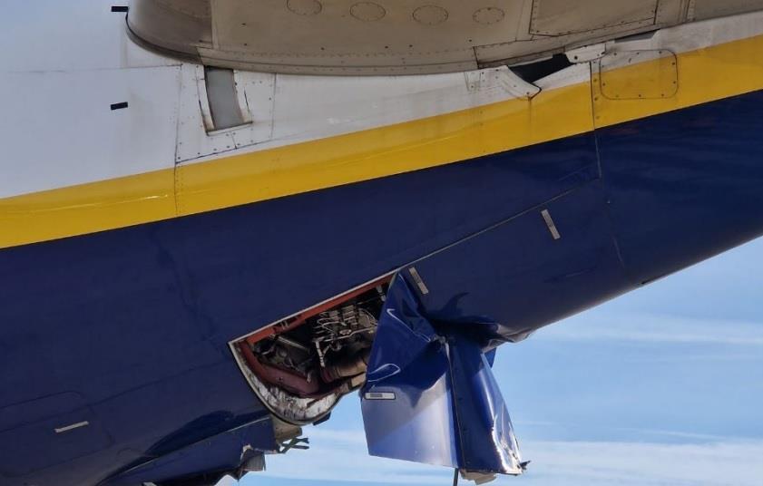 Ryanair Plane Hits Fence at Stansted Due to Distracted Instructor