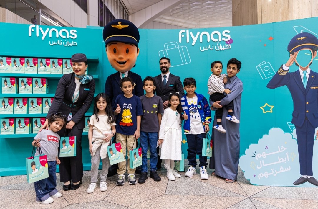 flynas expands Kids & Family check-in service to Dammam Airport
