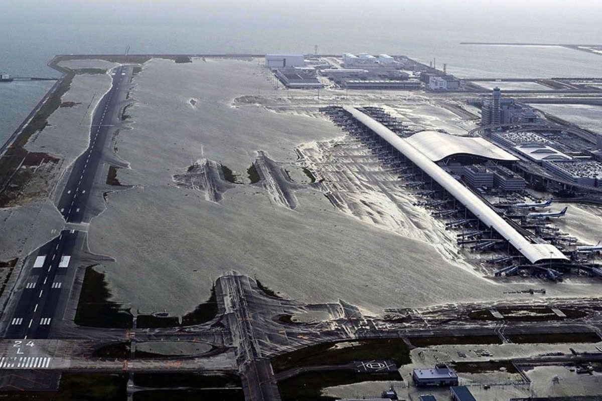 Japan’s Kansai Airport Has Sunk 11.5 Metres Since 1994