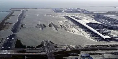 Japan’s Kansai Airport Has Sunk 11.5 Metres Since 1994