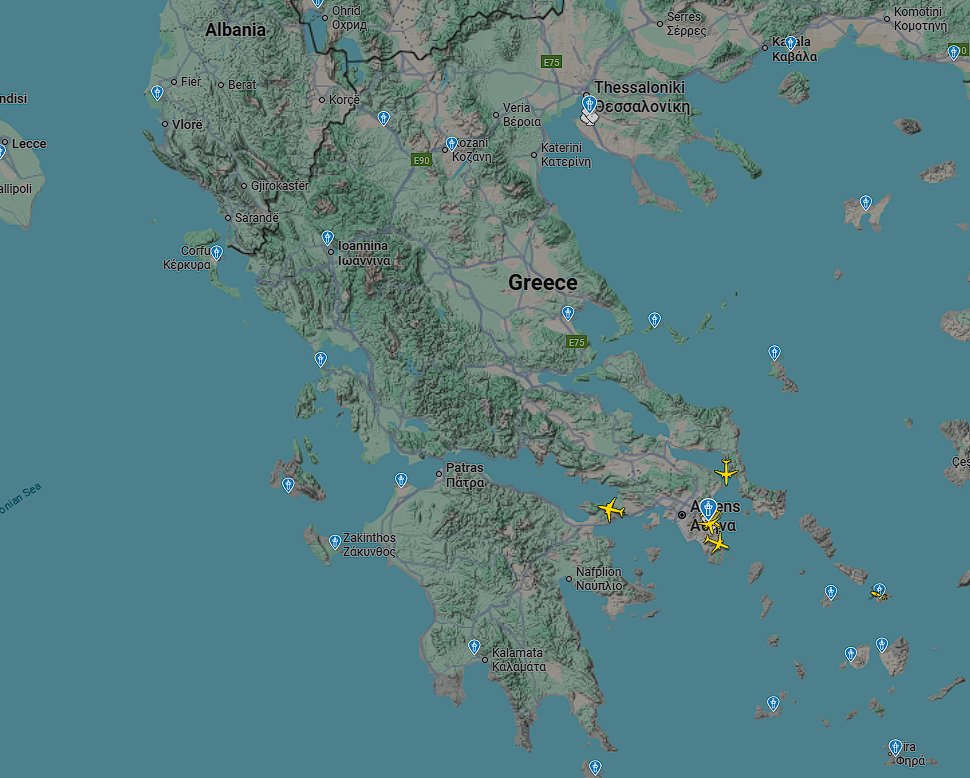 GCC Flights Delayed After Greece Airspace Shut Down