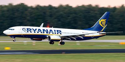 Ryanair December Traffic Jumps 7% to 14.5 Million Passengers