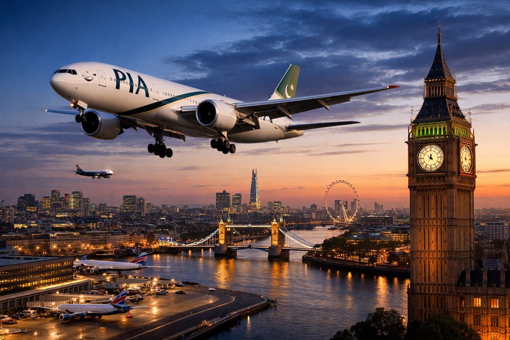 PIA to Resume Flights from Lahore to London Starting March 30