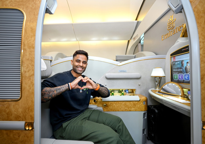 Emirates Launches Global Cricket Campaign Featuring Suryakumar Yadav