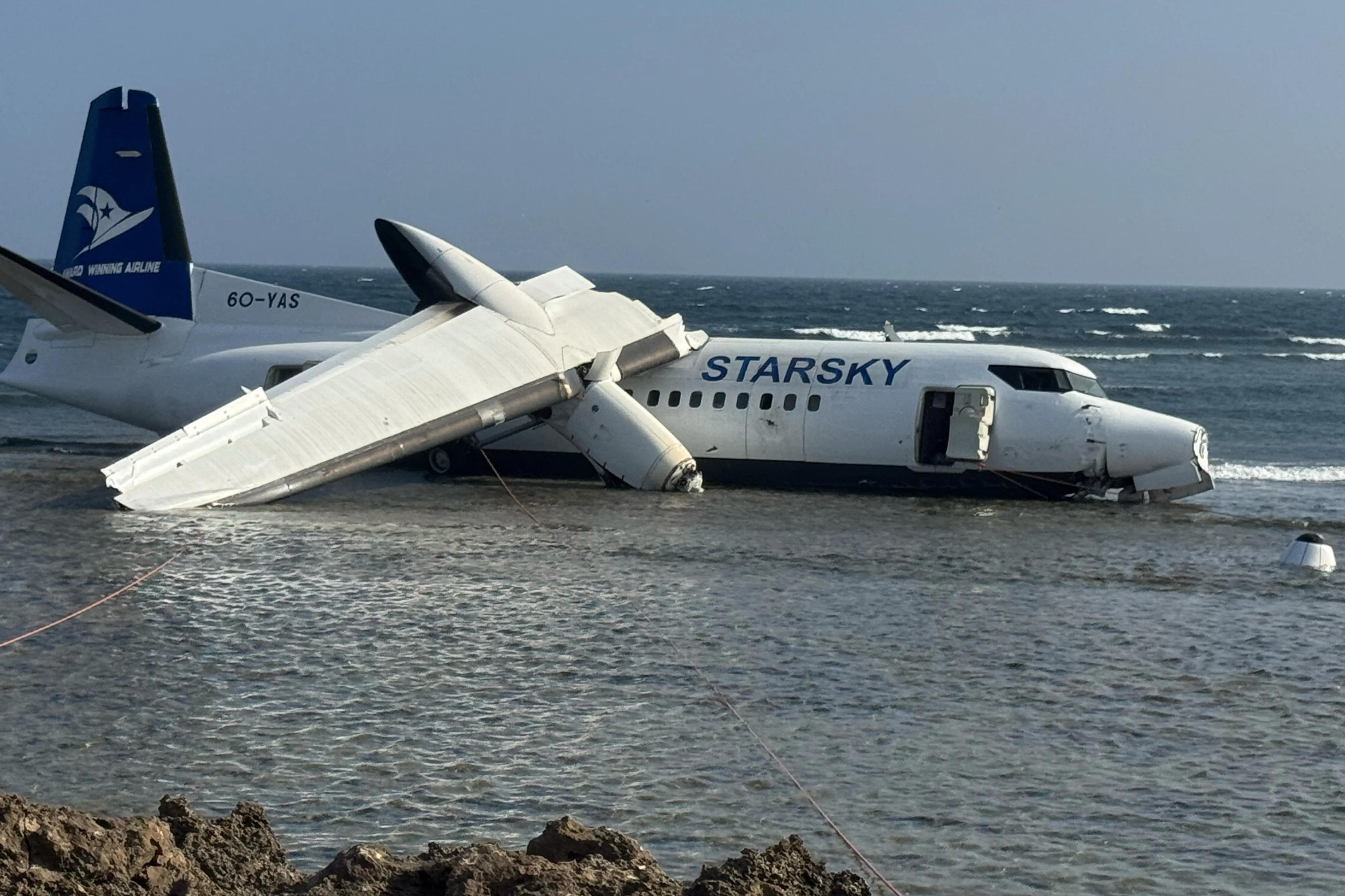 Video: Plane with 55 Passengers Crashes into Indian Ocean Shortly After Takeoff